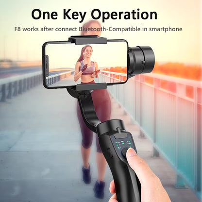 F8 3 Axis Gimbal Handheld Stabilizer for Phone Holder Video Record for Xiaomi Iphone Stabilizer Cellphone Gimbal Smartphone