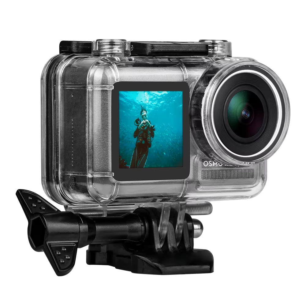 Underwater Waterproof Case for  Osmo Action 1 Camera Diving Protective Housing Shell for  Osmo Sports Camera Accessory