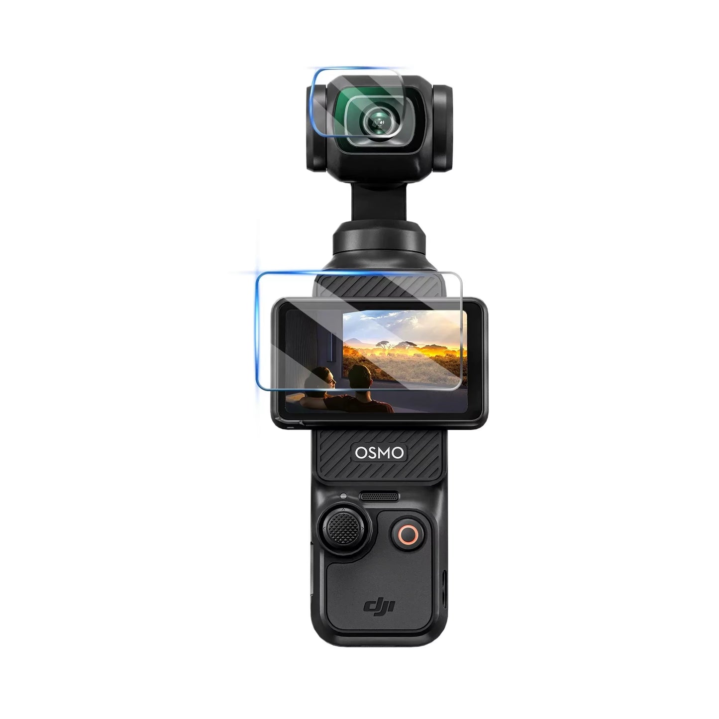 For DJI Osmo Pocket 3 Accessories Screen Protector + Lens Protect Tempered Glass HD Hard Clear for Dji OSMO Pocket3 Camera