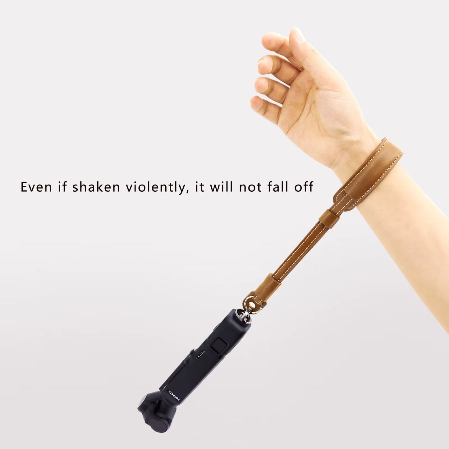 Anti-Lost Wrist Strap for  OSMO Pocket 3 PU Hand Strap Lanyard for Osmo Mobile 6 5 4 3 Handheld Gimbal Stabilizer Accessories