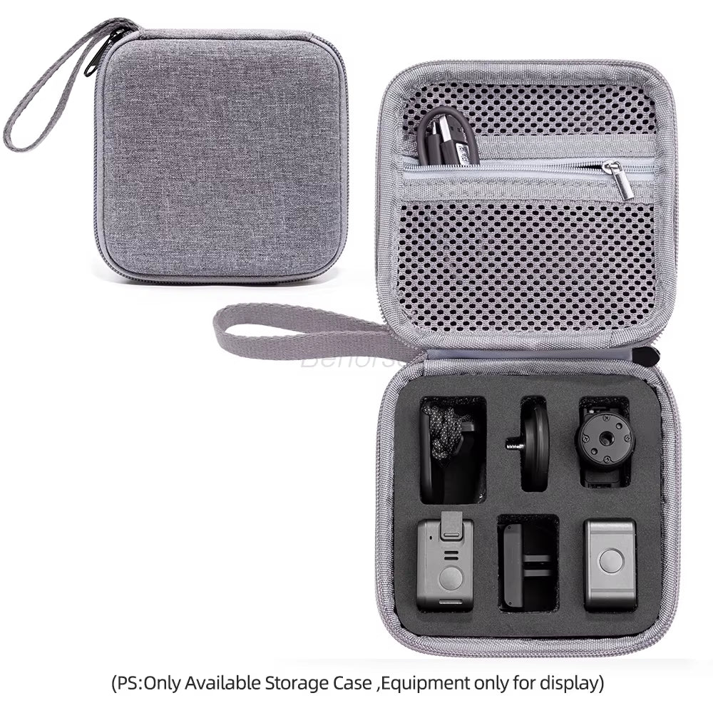 Carrying Case for  Action 2 Camera Durable Storage Bag Portable Handbag for  Osmo Action 2 Sports Camera Case Accessories