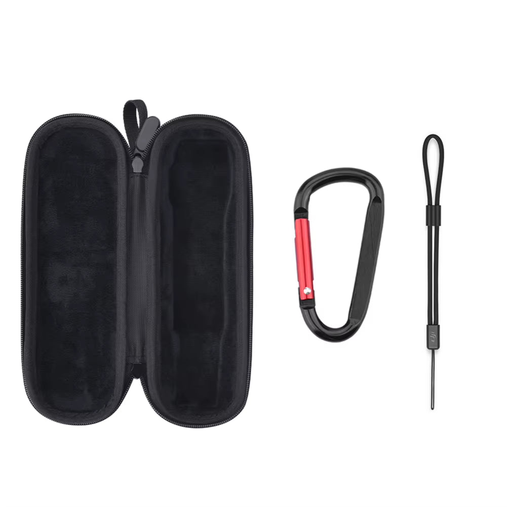 Carrying Case Camera Travel Protective Carrying Storage Bag with Hanging Strap Carabiner for  OSMO Pocket 3 Accessories