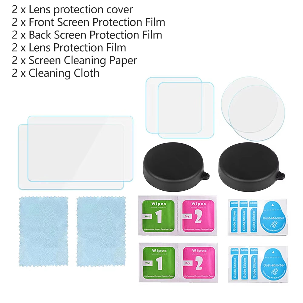 Tempered Glass Screen Protector Film Lens Protection Cover for  OSMO Action 3 Action Camera Accessories