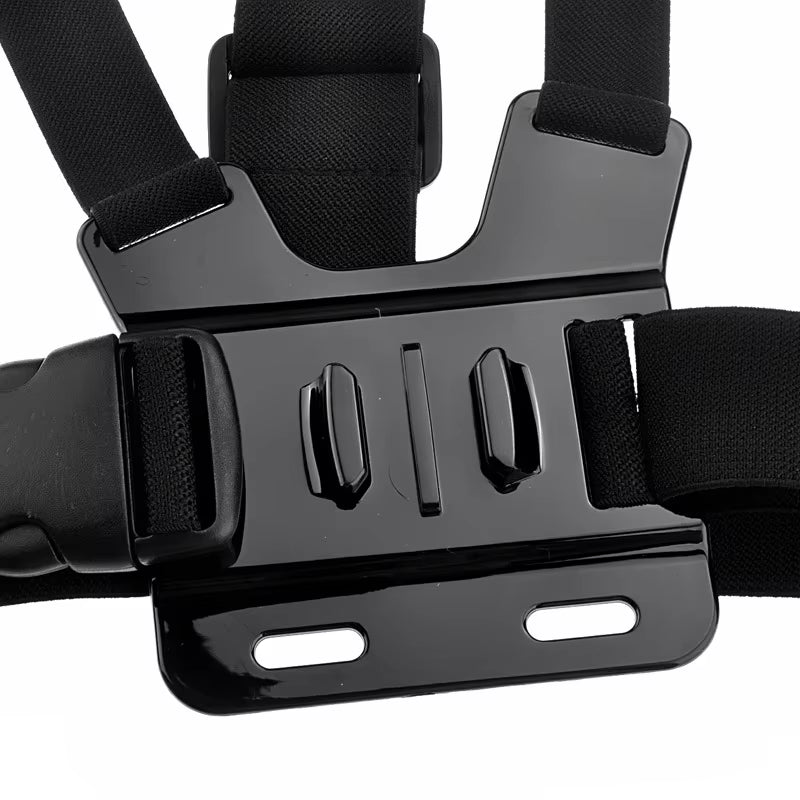 Adjustable Chest Mount Harness Strap for Gopro Hero 12 11 10 9 8 7 6 5 4 SJCAM Insta360 X2 X3 DJI Osmo Action Camera Accessories