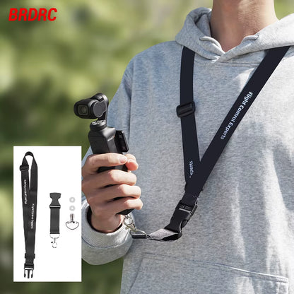 Camera Neck Strap for  Pocket 3/Insta360 One X/X2/X3/Feiyu/Gopro 13 Adjustable Lanyard Camera Rope Accessories