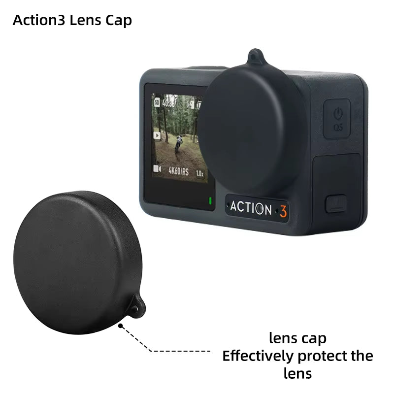 Tempered Glass Screen Protector Film Lens Protection Cover for  OSMO Action 3 Action Camera Accessories