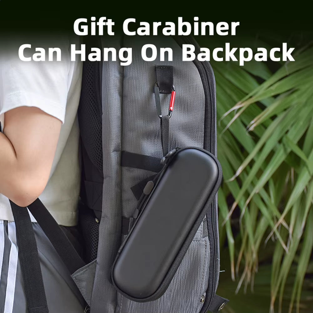 Carrying Case Camera Travel Protective Carrying Storage Bag with Hanging Strap Carabiner for  OSMO Pocket 3 Accessories