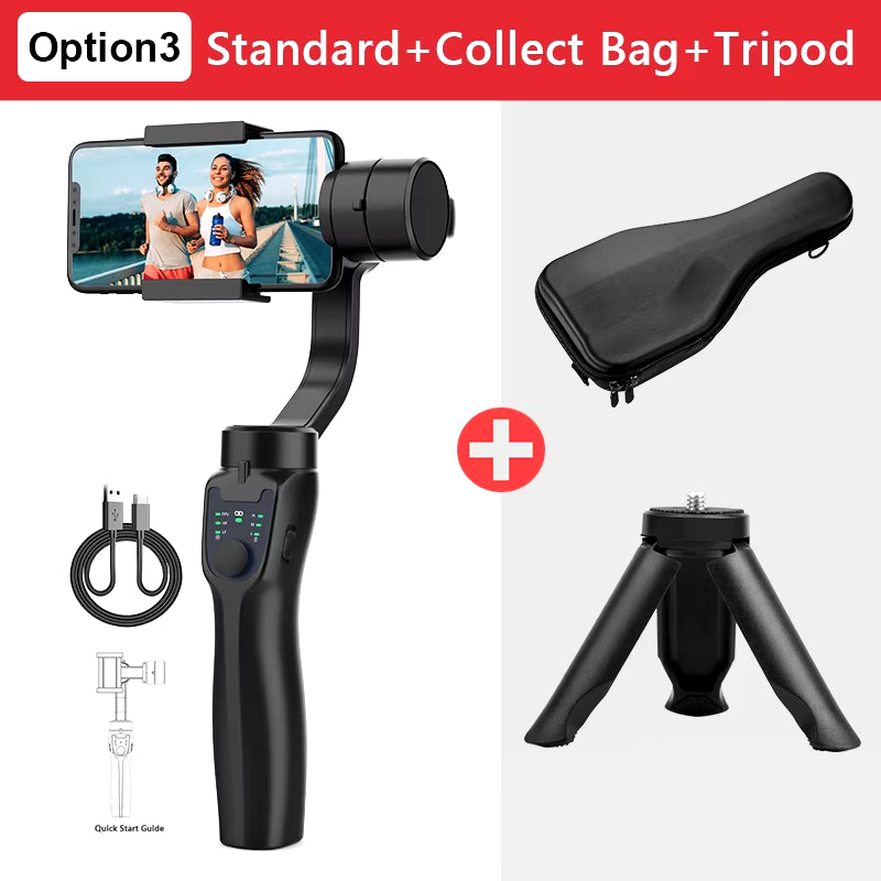 F8 3 Axis Gimbal Handheld Stabilizer for Phone Holder Video Record for Xiaomi Iphone Stabilizer Cellphone Gimbal Smartphone