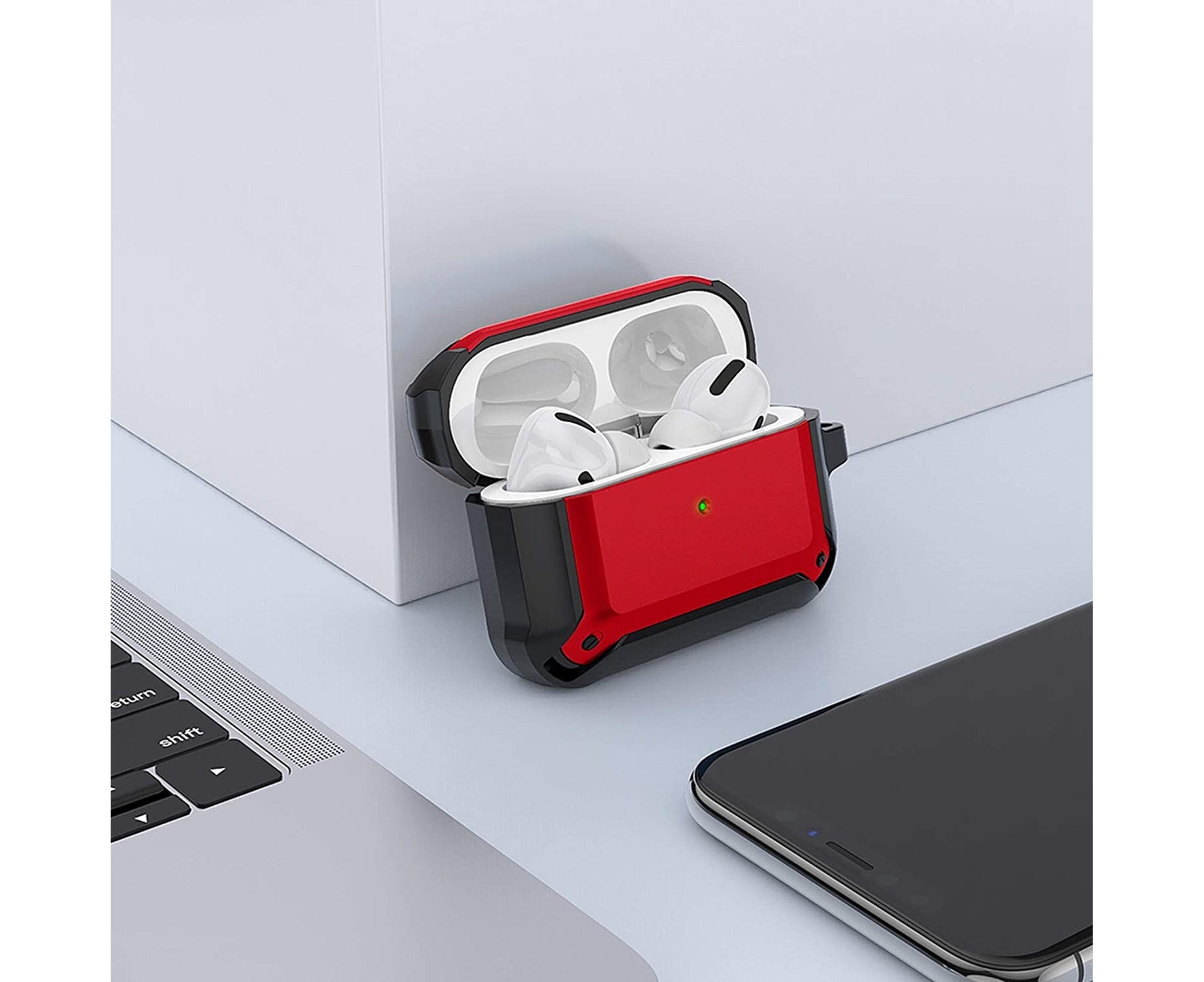 Airpods Pro Case Cover Designed for Airpods Pro, Full-Body Protective